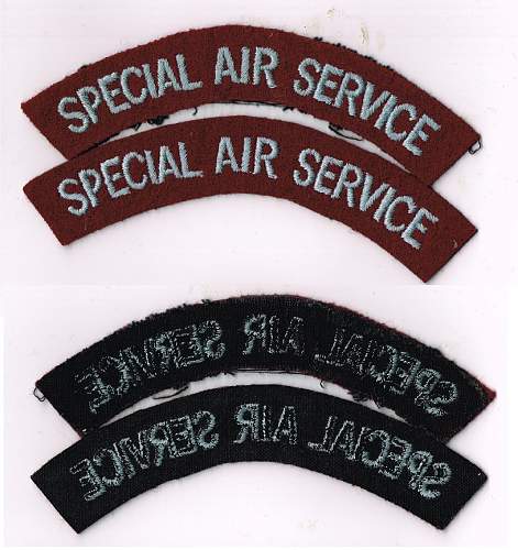 Special Air Service Shoulder titles