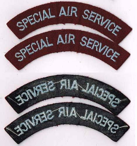 Special Air Service Shoulder titles