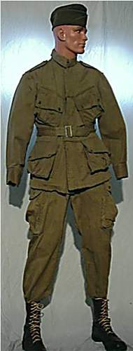 U.S. M42 paratrooper Jump Jacket without insignias