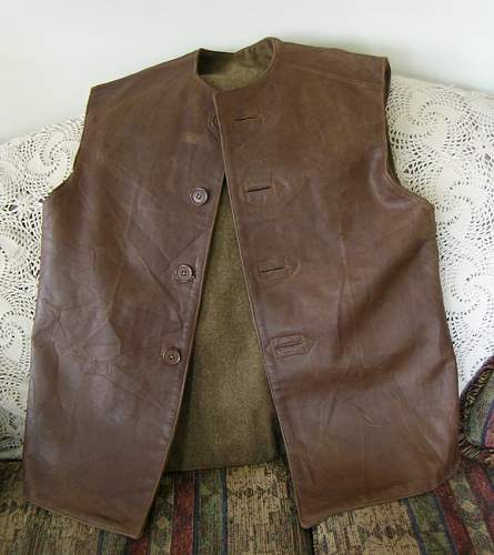 Jerkin Leather no.2 camoflaged