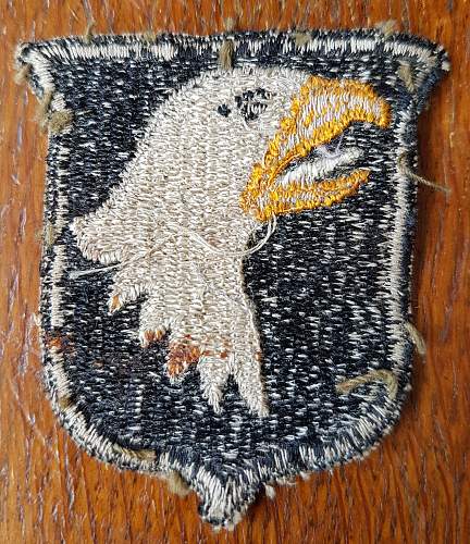 101st Screaming eagle patch