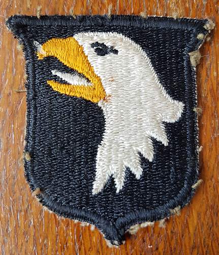 101st Screaming eagle patch