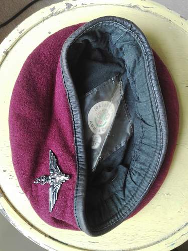 Help with British beret identification