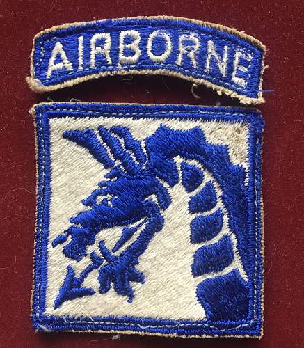 WWII patch or postwar