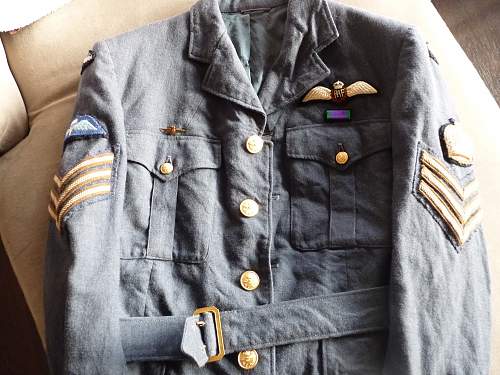 RCAF dress tunic with para wings?