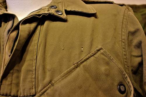Attributed M42 Jump jacket to a trooper in HQ 1st Battlion 505th Parachute Infantry &amp; modified field pants