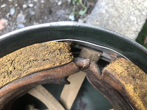 My new paratrooper helmet from 1943