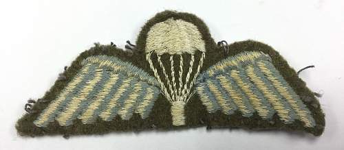 1950's Parachute Regt group