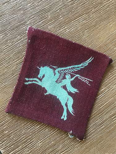 Need your expertise regarding this British Airborne/Pegasus patch