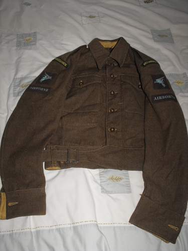 WW2 Airborne battledress