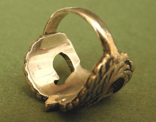 US Para signet ring