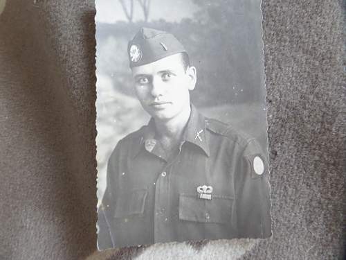 Photo of unknown US Paratrooper