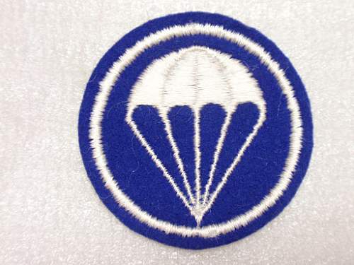 Photo of unknown US Paratrooper