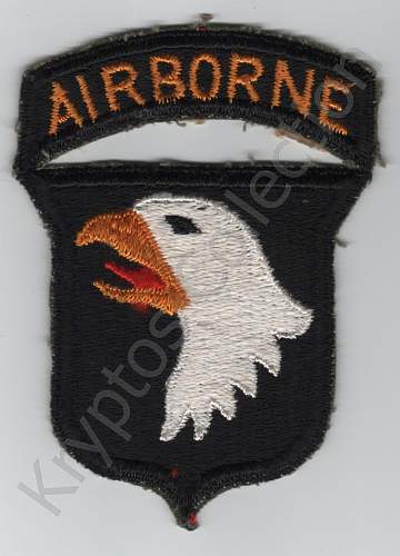 US Airborne shoulder sleeve insignia