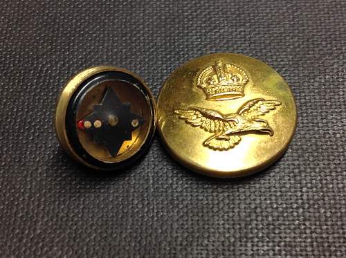 RAF Escape button compass