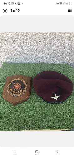 Any opinions on this one gents? Para beret 1980s