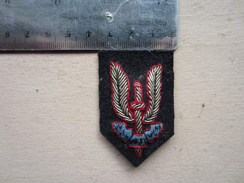 S.A.S. patch