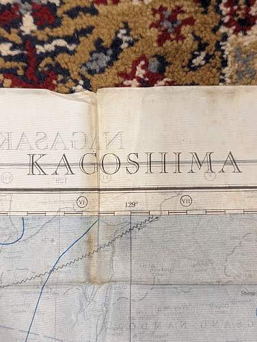 Escape and Evasion Silk Map - Nagasaki and Kagoshima
