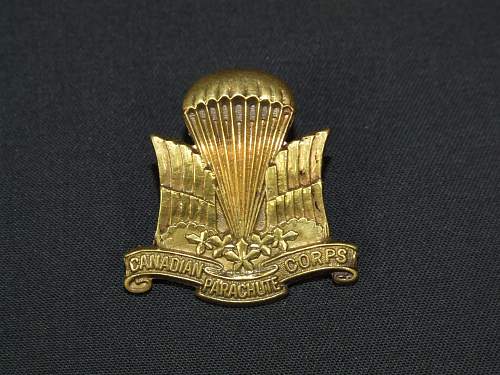 Canadian Airborne Forces beret Badge