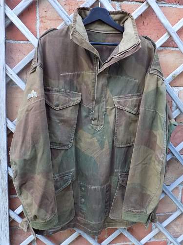 First pattern Denison smock for review, dated 1943