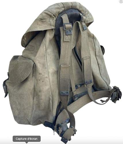 British WW2 Bergen Commando Rucksack.