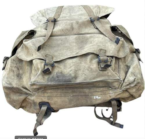 British WW2 Bergen Commando Rucksack.