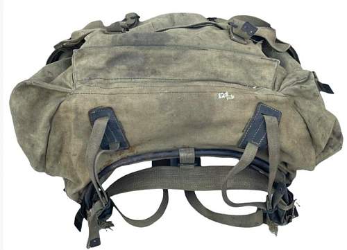 British WW2 Bergen Commando Rucksack.