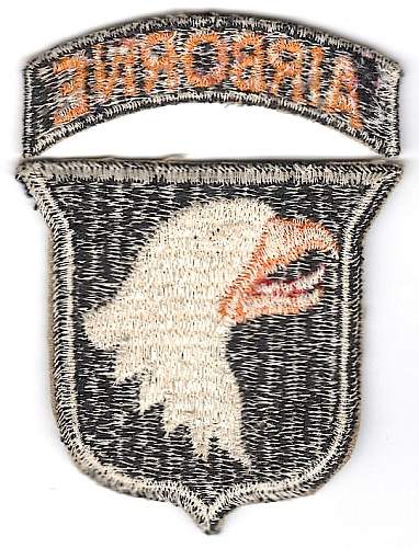 Original Type 4 101st Airborne Patch?