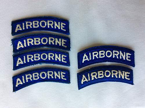 AIRBORNE patch WWII ???