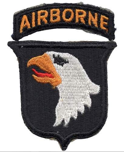 101'st Airborn patch - Screaming eagle