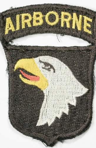 101th airborne patch