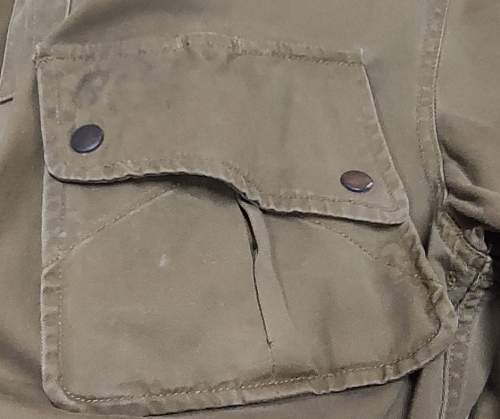 Original M42 Paratrooper jump jacket  ? HELP PLEASE !