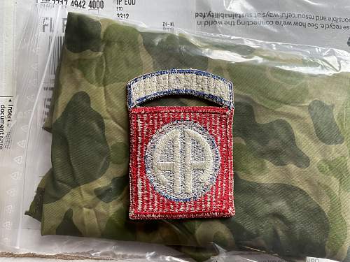 Need help authenticating 82nd airborne patch