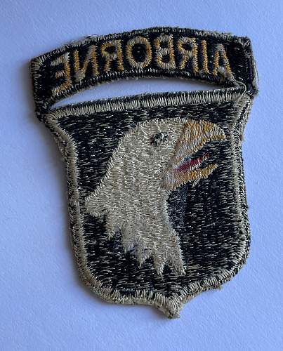 Need help authenticating 101st airborne patches