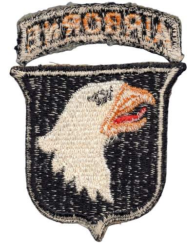 Need help authenticating 101st airborne patches