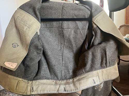 Granddad's Uniform, 1st Canadian Parachute Battalion WW2 Germany