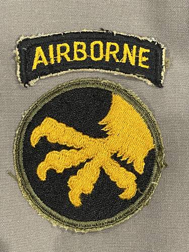 US 17th Airborne Patch