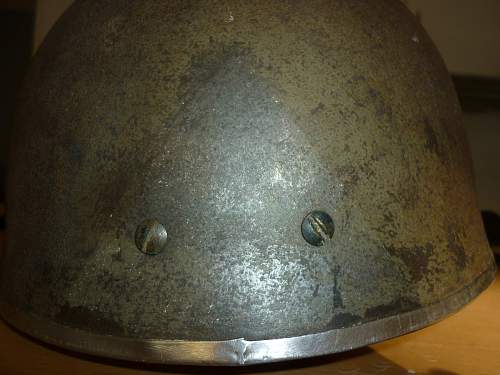 British Airborne Helmets Shell flashes and markings.