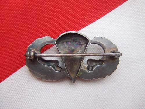 ww2 Chaplain airborne wings?