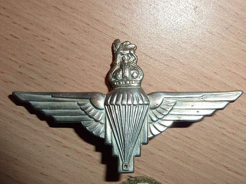 Parachute Regiment beret badge