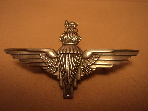 My Parachute Regiment Cap Badge