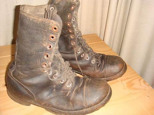 WW2 US paratrooper jump boots (barn finds)?