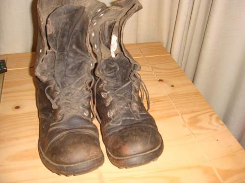 WW2 US paratrooper jump boots (barn finds)?