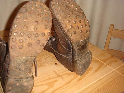 WW2 US paratrooper jump boots (barn finds)?