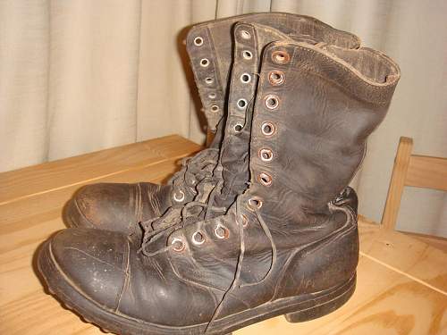 WW2 US paratrooper jump boots (barn finds)?