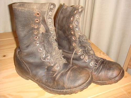 WW2 US paratrooper jump boots (barn finds)?