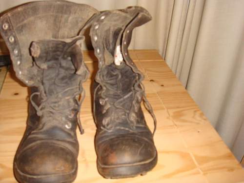 WW2 US paratrooper jump boots (barn finds)?