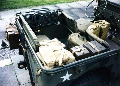 Orginal British Airborne Radio Jeep...