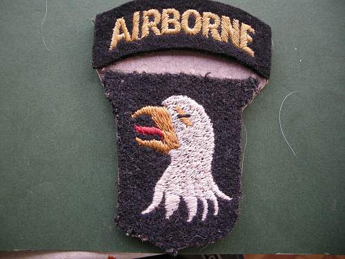 101 Airborne badge