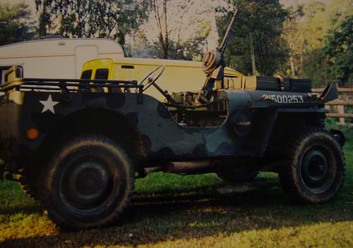 Orginal British Airborne Radio Jeep...